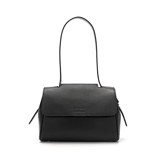 jonam Umhängetasche Kleine Umhängetasche for Frauen, Mobiltelefon Taschen Kartenhalter Brieftasche Geldbörse und Handtaschen (Color : Black) von jonam