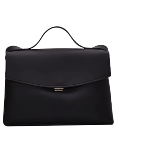 jonam Umhängetasche Leather Bag, Large Capacity Shoulder Strap, Designer, Waterproof (Color : Bruin) von jonam