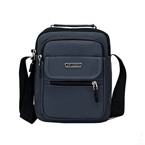 jonam Umhängetasche Nylon Waterproo Single Shoulder Messenger Bag Multifunctional Handbag Leisure Bag Bag (Color : Blue) von jonam