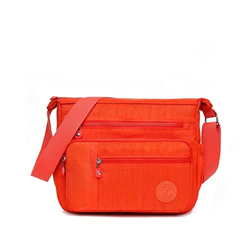 jonam Umhängetasche Oxford bag, Designer Bracelet, Messenger bracelet, waterproof (Color : Orange) von jonam