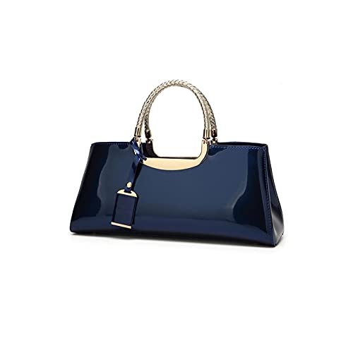 jonam Umhängetasche Qualität Leder Frauen Tasche Reise Umhängetaschen Für Frauen Totes Leder Handtaschen (Color : Blue) von jonam