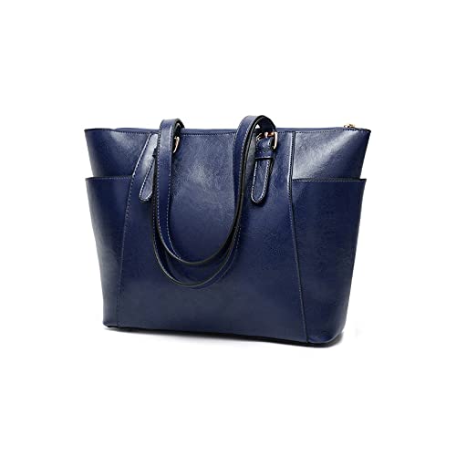 jonam Umhängetasche Schulter Satchel Tasche Frauen Taschen für Frauen Messenger Bag Handtaschen (Color : Blue) von jonam