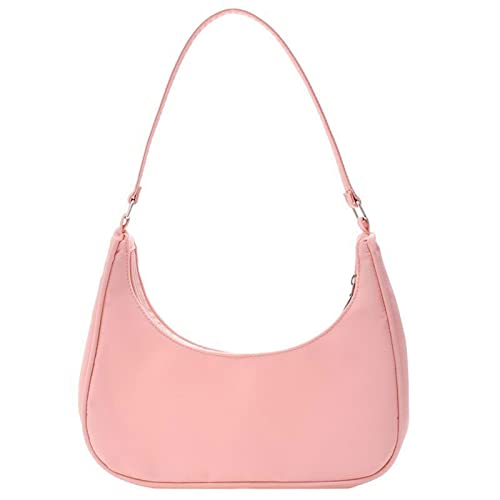 jonam Umhängetasche Women Bags Armpit Shoulder Bag Small Shoulder Purse Underarm Bags Clutch Women Summer Simple Handbags (Color : Pink) von jonam