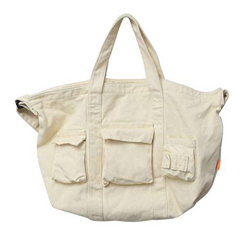 jonam Umhängetasche Women Canvas Shoulder Bags Handbags Designer Female Lightweight Large Capacity Crossbody Bags von jonam