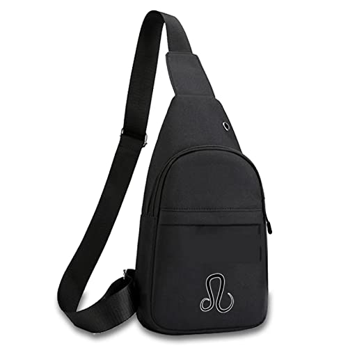 jonam Umhängetaschen für Herren Men's Shoulder Bag, Mobile Phone, Chest Bag, Printed Handbag (Color : C) von jonam