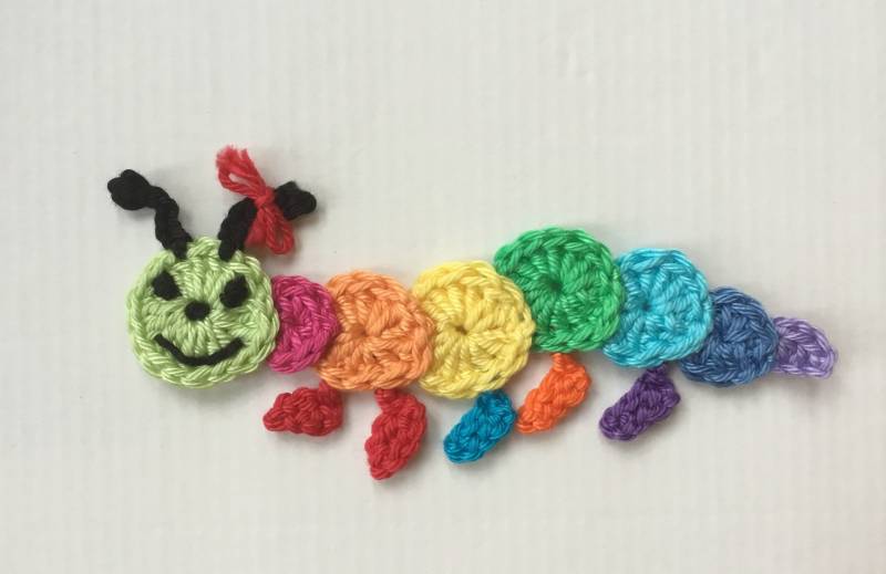 Gehäkelter Aufnäher Tausendfüßler Mädchen Junge Applikation Crochet Baumwolle Frühling Deko Gehäkelter Aufnäher Tausendfüßler Mädchen Junge Applikation Crochet Baumwolle Frühling Deko von jonathanantonia