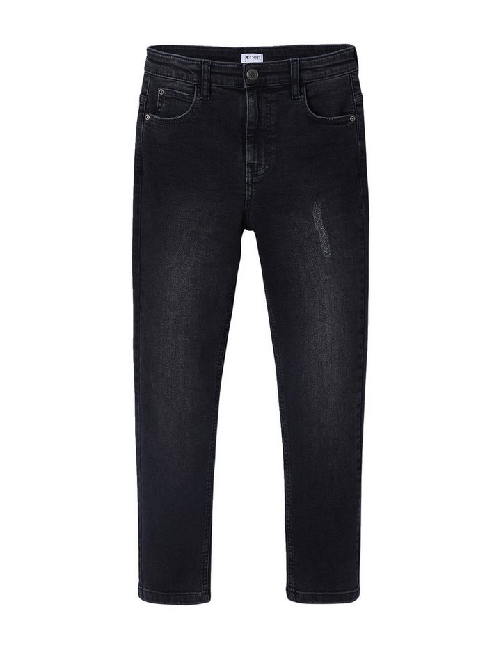 jonen Slim-fit-Jeans Jungen Slim-Jeans mit Destroyed-Optik von jonen