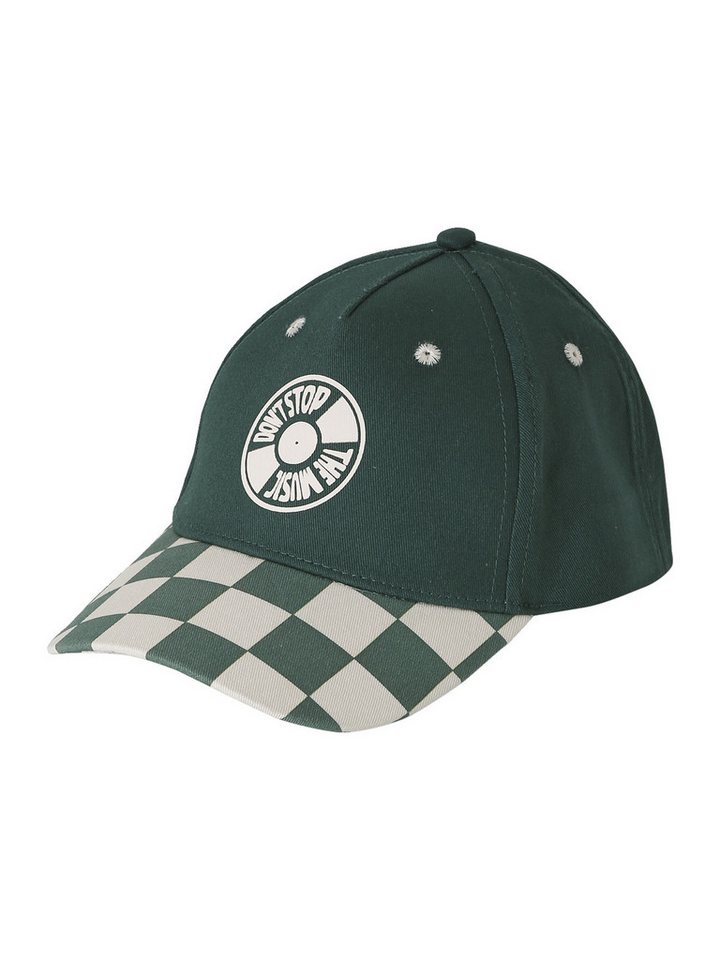 jonen Beanie Jungen Cap mit Schachbrettmuster von jonen