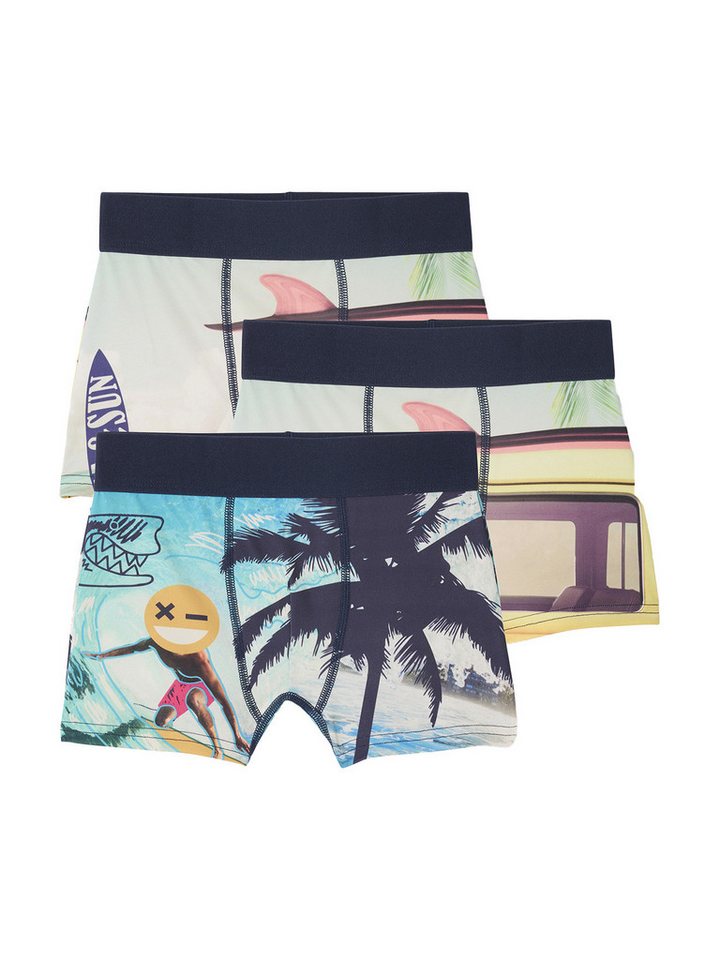 jonen Boxershorts Jungen Boxershorts mit Fotoprint 3er-Pack von jonen