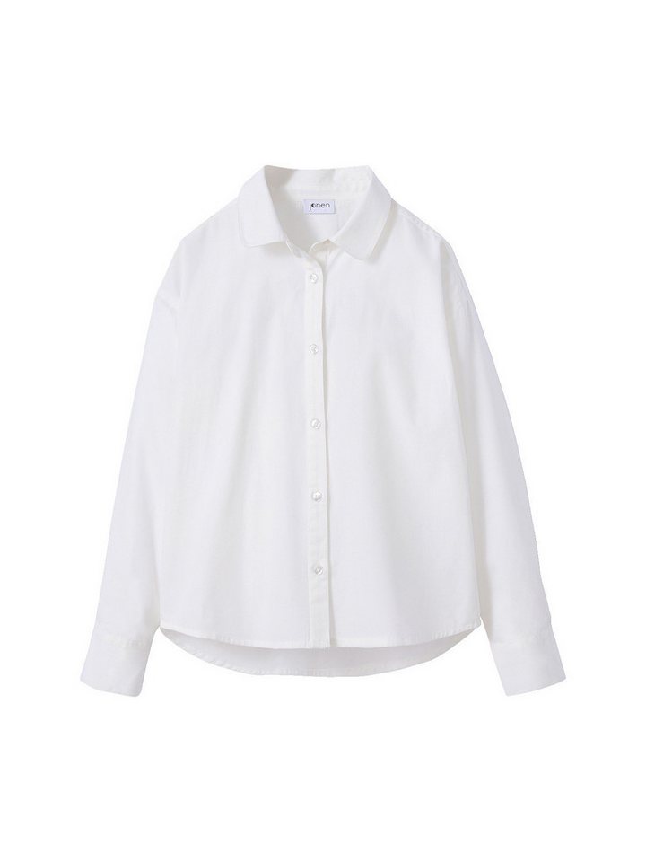 jonen Langarmhemd Klassische Mädchen Hemdbluse von jonen