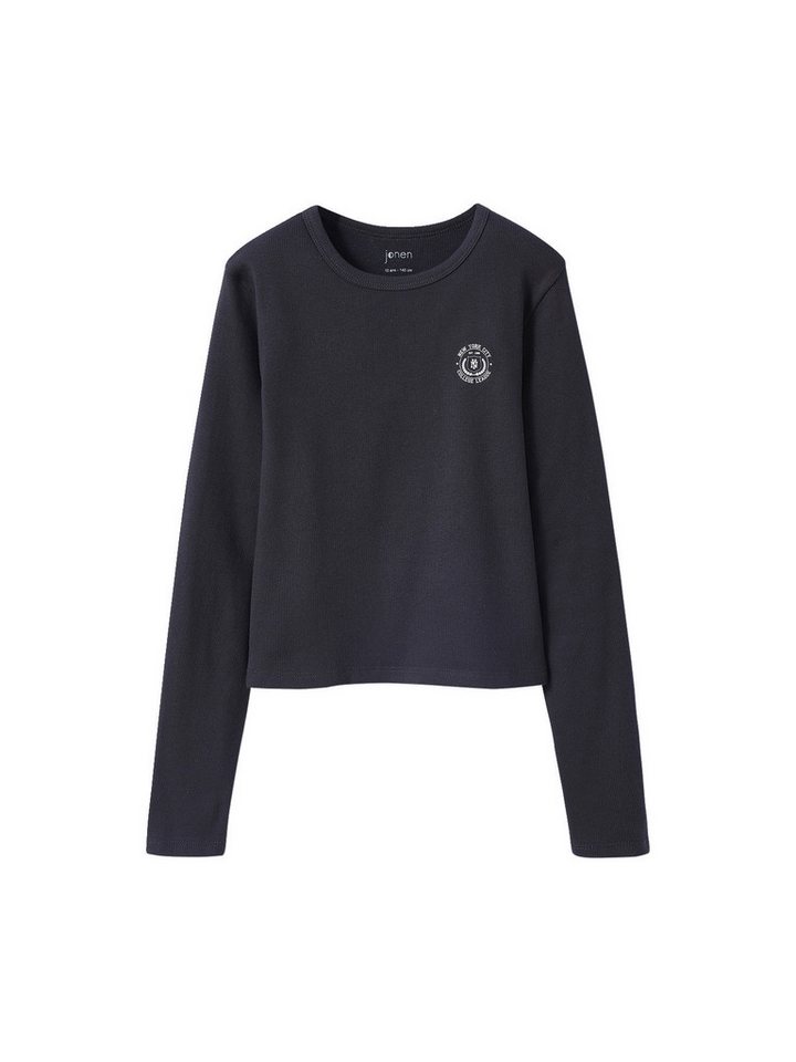 jonen Langarmshirt Mädchen Shirt in Cropped-Länge von jonen