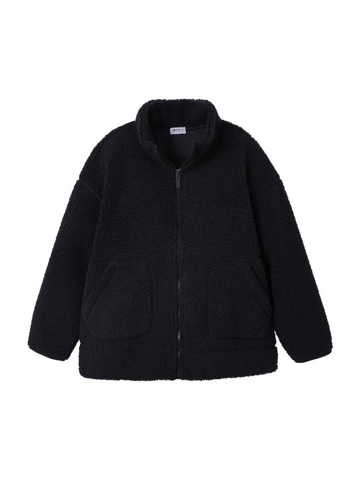 jonen Sweatjacke Kinder Teddyfleece-Jacke mit Reißverschluss von jonen