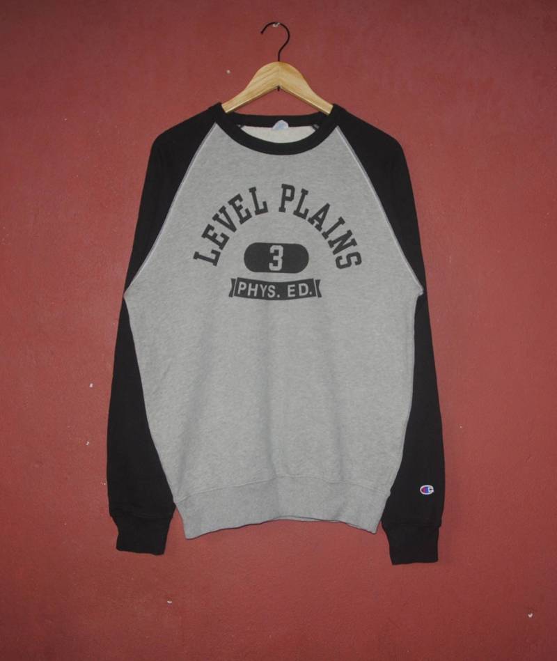 Vintage Champion Level Plains 1990S Sweatshirt Größe Large/Hipster Pullover College Crewneck von jonirotanvintage