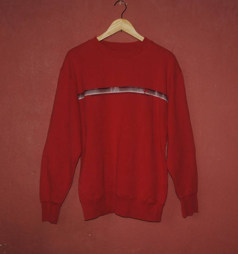Vintage Quiksilver 1990Er Jahre Klassiker Sweatshirt Größe Medium/Surfer Strandpullover Pullover Winterpullover von jonirotanvintage