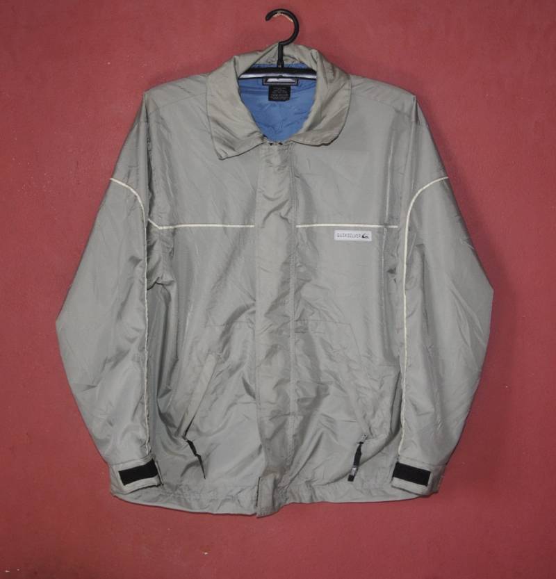 Vintage Quiksilver 1990S Pullover Small/Medium Nylonjacke Schönes Design Windjacke von jonirotanvintage