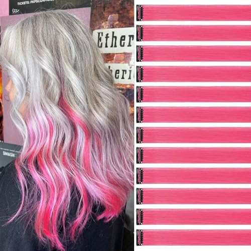 Pfirsichrosa Haarsträhnen Zum Einklipsen 12 Stück 55 cm Haarsträhnen für Zöpfe/Flechtfrisuren Clip in Extensions Einzelne Strähnen Bunte Haarsträhnen Kinder Haarverlängerungen Zubehör Pfirsichrosa Haarsträhnen Zum Einklipsen 12 Stück 55 cm Haarsträhnen für Zöpfe/Flechtfrisuren Clip in Extensions Einzelne Strähnen Bunte Haarsträhnen Kinder Haarverlängerungen Zubehör von jooceebaby