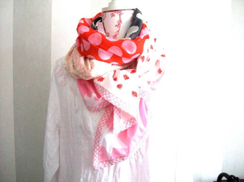 Tuch Aus Baumwollbatist Viscose Unikat von josefine1961