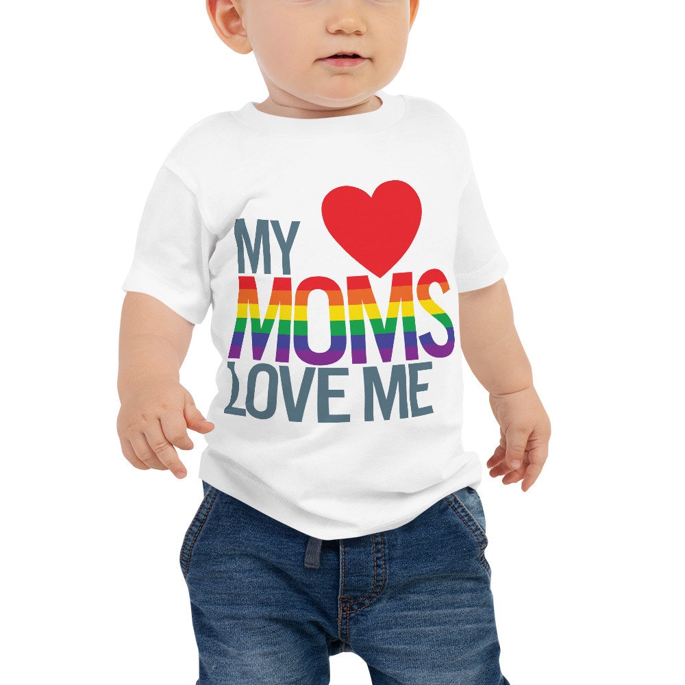 Meine Mütter Lieben Mich Baby Jersey Kurzarm-T-Shirt von josephcaserto