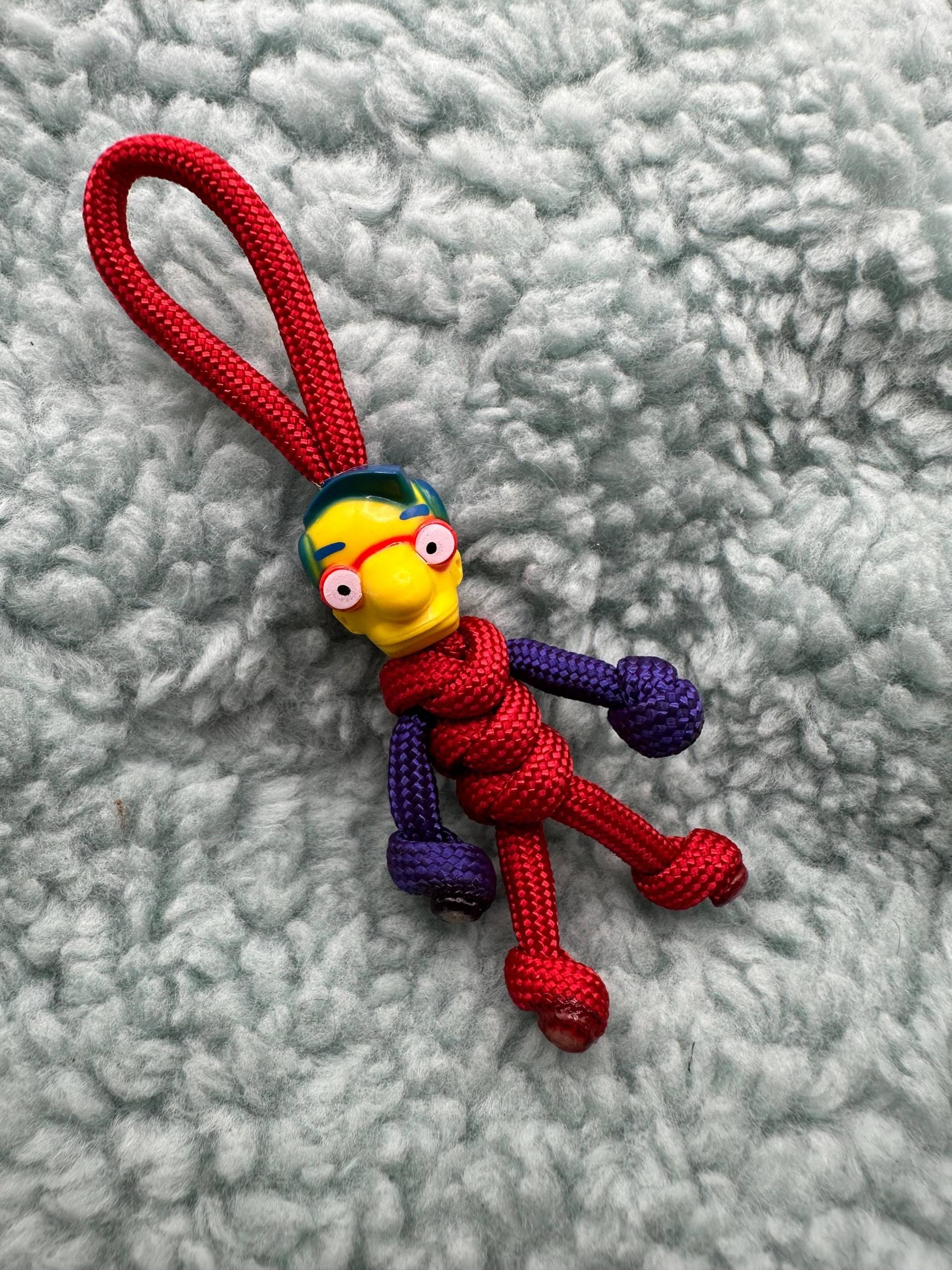 Anhänger Schlüsselanhänger Paracord Buddy Milhouse Anhänger Schlüsselanhänger Paracord Buddy Milhouse von joshy2022