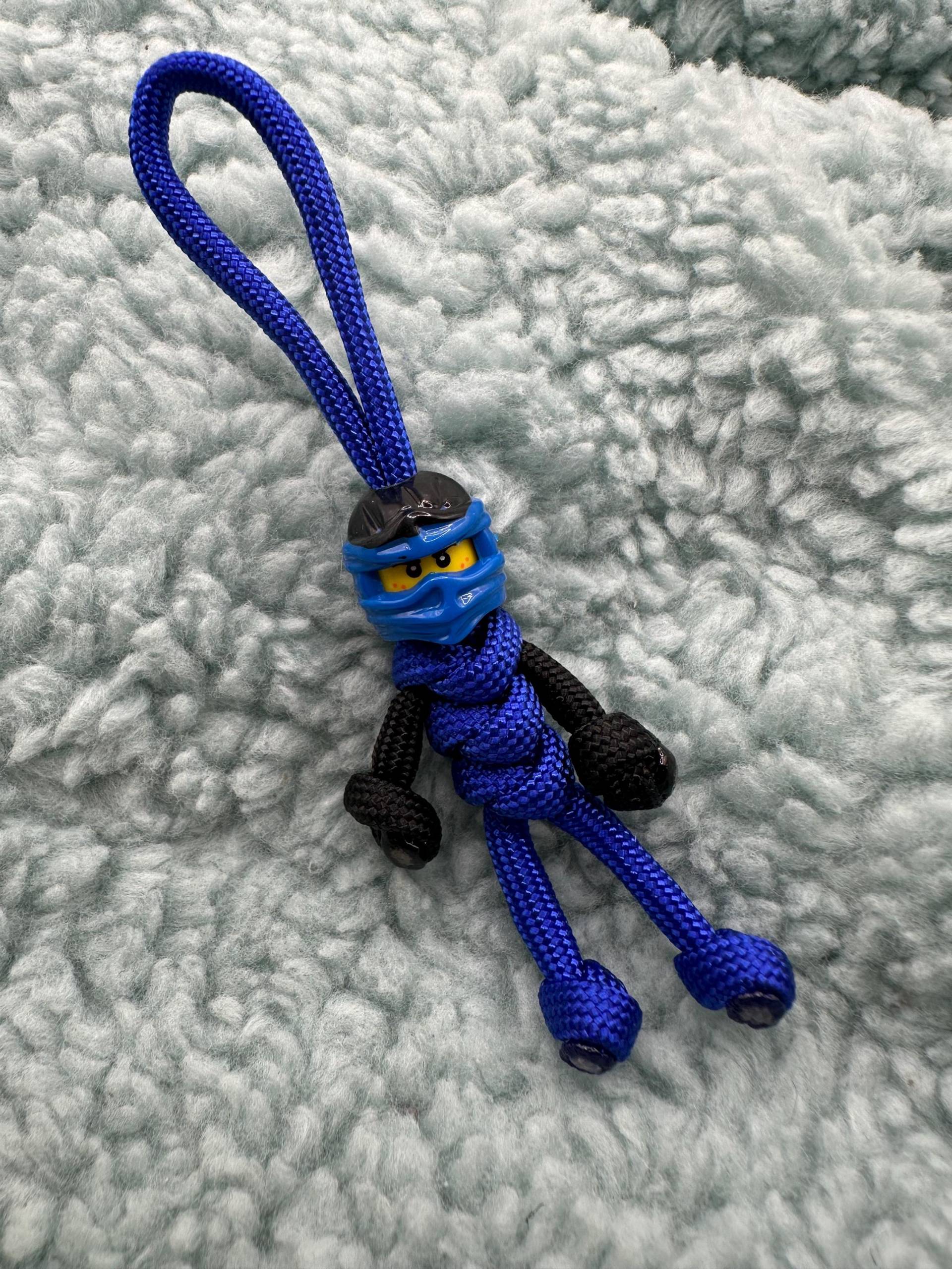 Schlüsselanhänger Paracord Ninja Blau von joshy2022