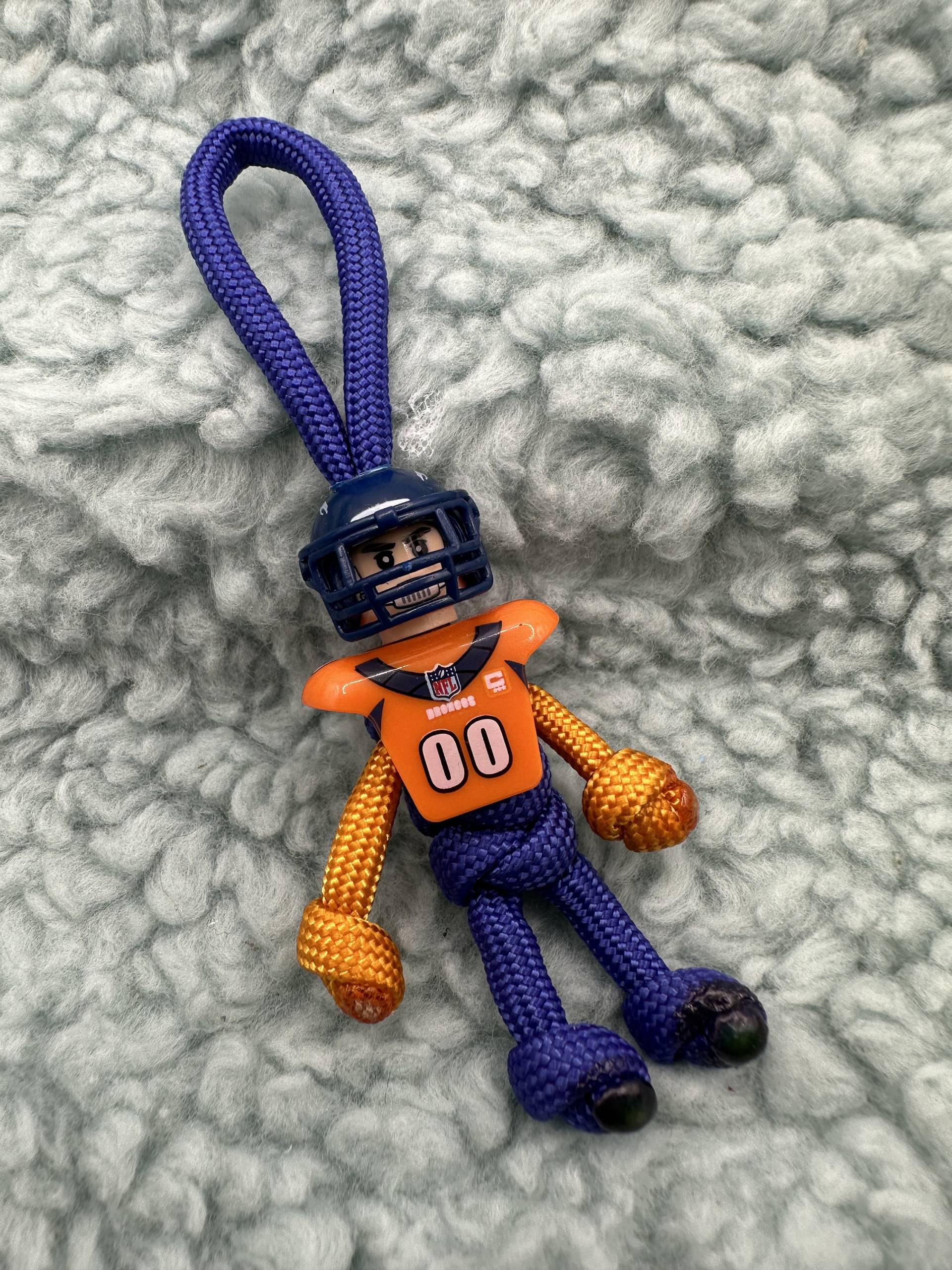 Schlüsselanhänger Paracord Orange Blitz von joshy2022