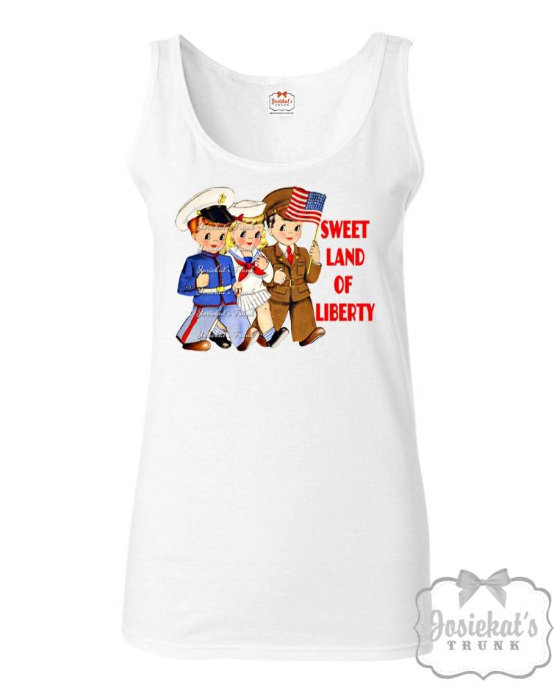 4. Juli Tank Top Frauen Wwii Top von josiekatstrunk