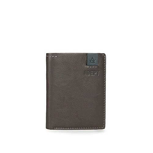 joumma bags,s.l. Adept MAX Vertikale Geldbörse inkl, grau, Vertikale Geldbörse mit Geldbörse von ADEPT