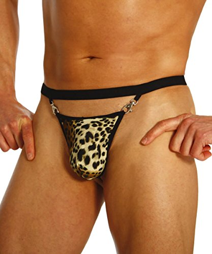 jowiha® Herren Tanga String im Leoparden Style S, M, L von jowiha