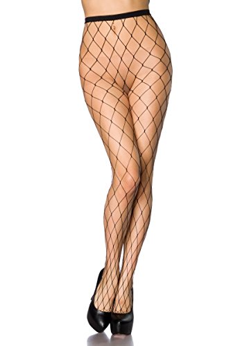 jowiha® Strumpfhose Netz Grobnetz in schwarz Gr. S-L von jowiha