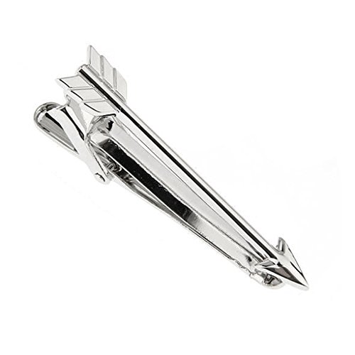 joyMerit Silber Kupfer Pfeil Skinny Tie Clip Krawattennadel Mens Bräutigam von joyMerit