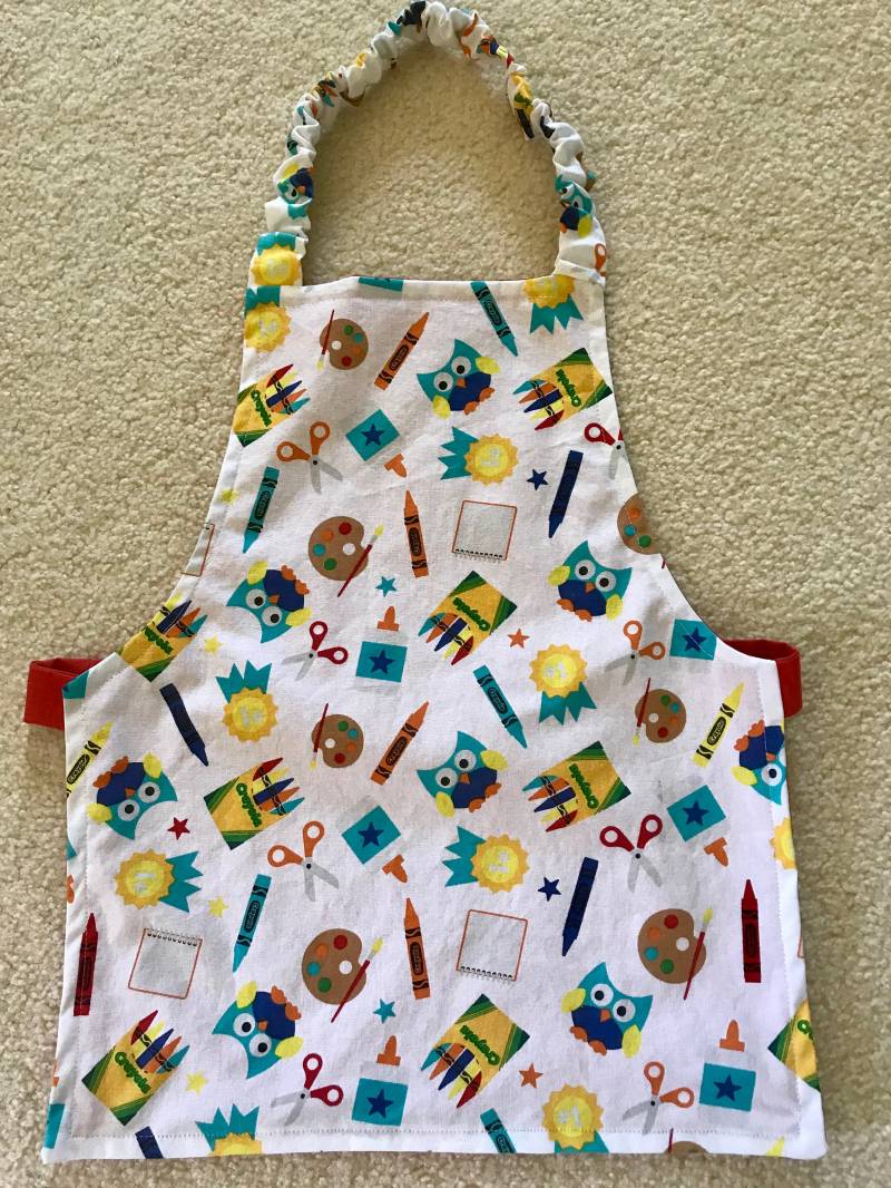 Kinder-Wende-Schürze Kinder-Wende-Schürze von joyfulknitdesigns