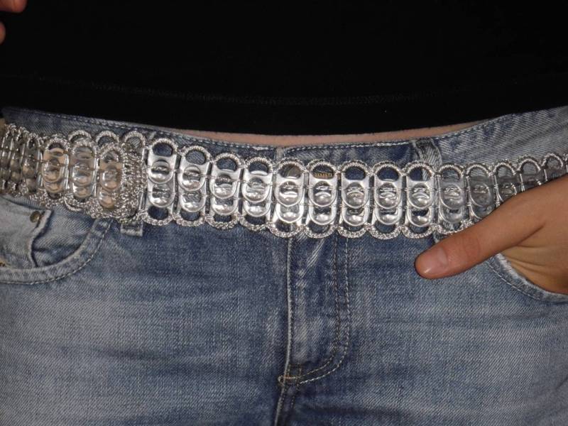 Gürtel Aus Recycelten Dosenkapseln Gürtel Aus Recycelten Dosenkapseln von jpcapsule