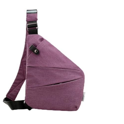 Anti-Diebstahl-Tasche, Anti-Diebstahl-Reisetasche, schlanke Umhängetasche, Umhängetasche für Damen und Herren (A11,Right Shoulder) von jqyddm