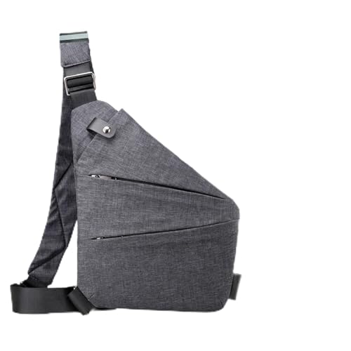 Anti-Diebstahl-Tasche, Anti-Diebstahl-Reisetasche, schlanke Umhängetasche, Umhängetasche für Damen und Herren (A2,Left Shoulder) von jqyddm