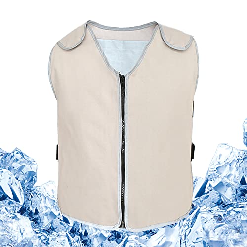 json2xml Wiederverwendbare Eisbeutelweste für den Sommer, wasserdichte Kühlweste mit reflektierendem Streifen, Kühlkleidung, geeignet für Hochtemperatur-Sportfischen im Freien,Grey json2xml Wiederverwendbare Eisbeutelweste für den Sommer, wasserdichte Kühlweste mit reflektierendem Streifen, Kühlkleidung, geeignet für Hochtemperatur-Sportfischen im Freien,Grey von json2xml