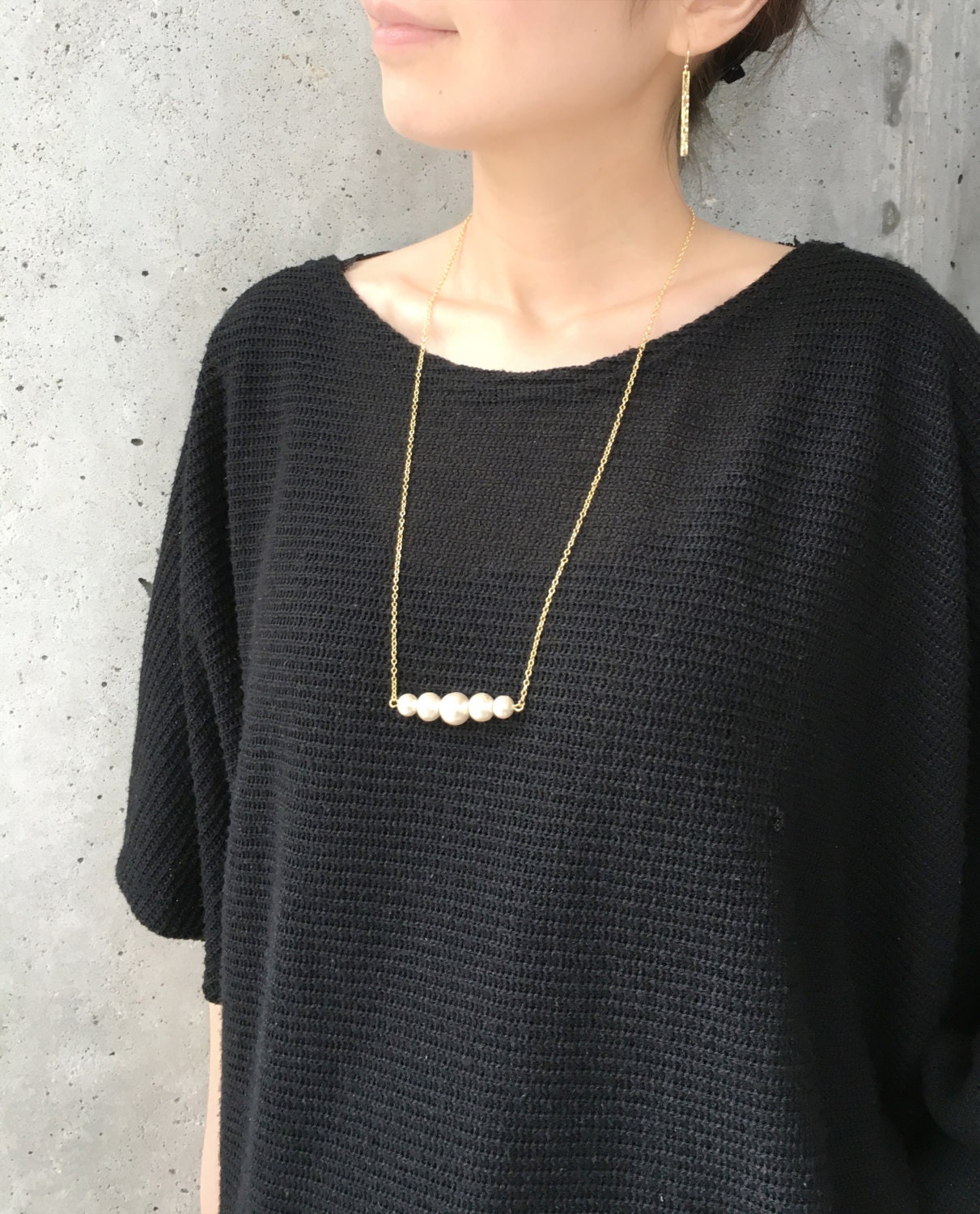 5 Baumwolle Perle Lange Halskette, Hochzeit Schmuck, Brautjungfer Geschenk, Brauts Minimalist, Geschenk Für Sie 5 Baumwolle Perle Lange Halskette, Hochzeit Schmuck, Brautjungfer Geschenk, Brauts Minimalist, Geschenk Für Sie von jstarscanada