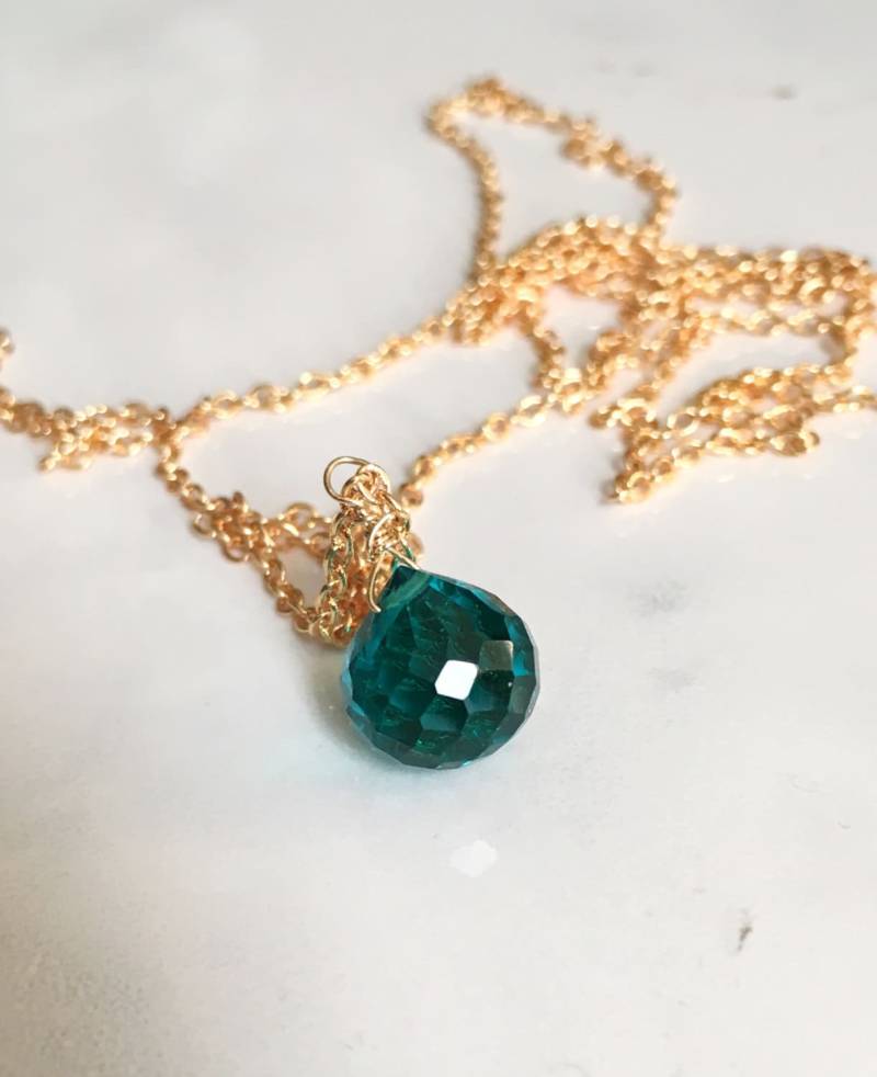 Grün Apatit Naturstein Halskette, Brautjungfer Geschenk, Geschenk Für Sie, Schwester von jstarscanada