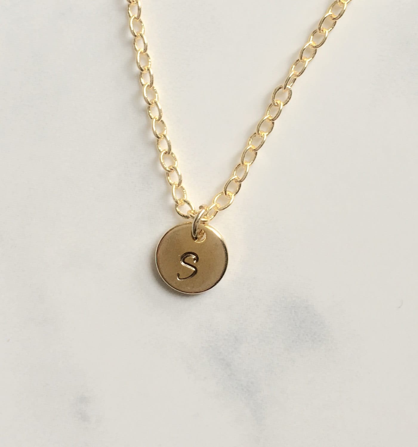 Personalisierte Gold Filled Halskette, Initial Brautjungfer Geschenk, Personalisierte Halskette Personalisierte Gold Filled Halskette, Initial Brautjungfer Geschenk, Personalisierte Halskette von jstarscanada