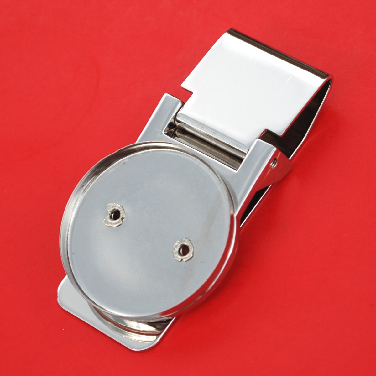 Blank Klapp Geldscheinklammer Zubehör M. Münzblende Für Us Half Dollars & Andere Münzen Mit Einem Durchmesser Von 30, 6 Mm Neu - Silver Coin Bezel Blank Klapp Geldscheinklammer Zubehör M. Münzblende Für Us Half Dollars & Andere Münzen Mit Einem Durchmesser Von 30, 6 Mm Neu - Silver Coin Bezel von jt6740
