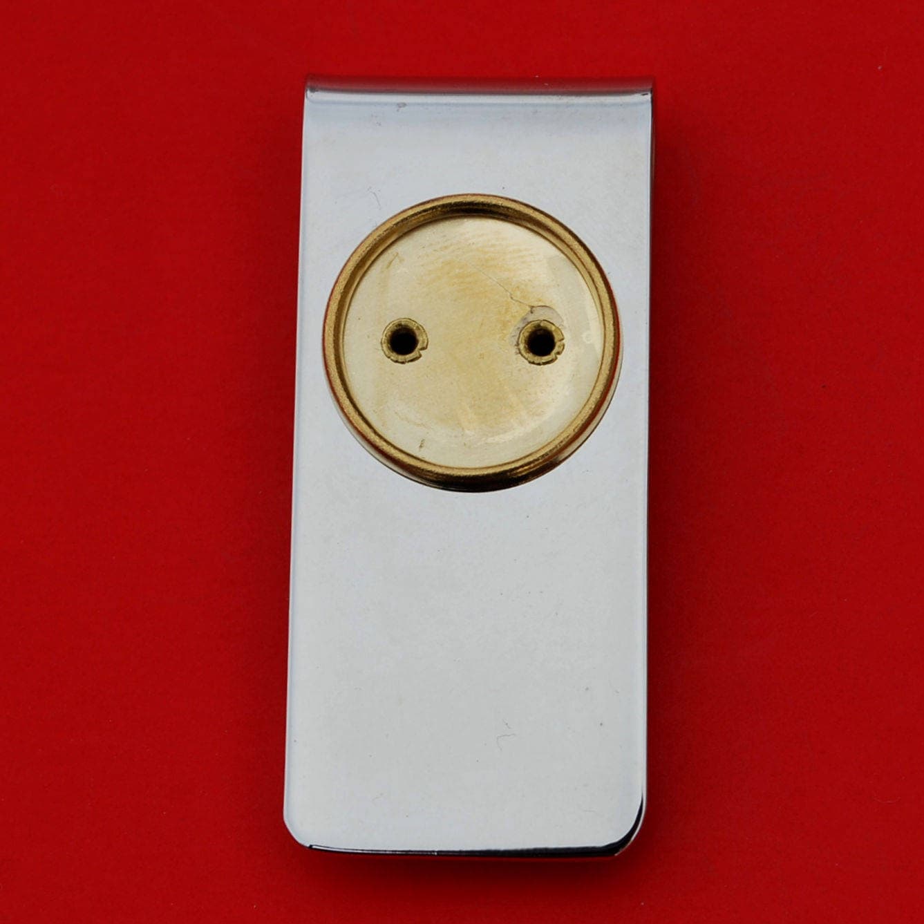 Blank Silber Vergoldet Massive Messing Geld Clip Erkenntnisse W. Münze Lünette Zu Passen Us Penny & Andere 19 Mm Durchmesser Münzen Oder Cabochons Blank Silber Vergoldet Massive Messing Geld Clip Erkenntnisse W. Münze Lünette Zu Passen Us Penny & Andere 19 Mm Durchmesser Münzen Oder Cabochons von jt6740