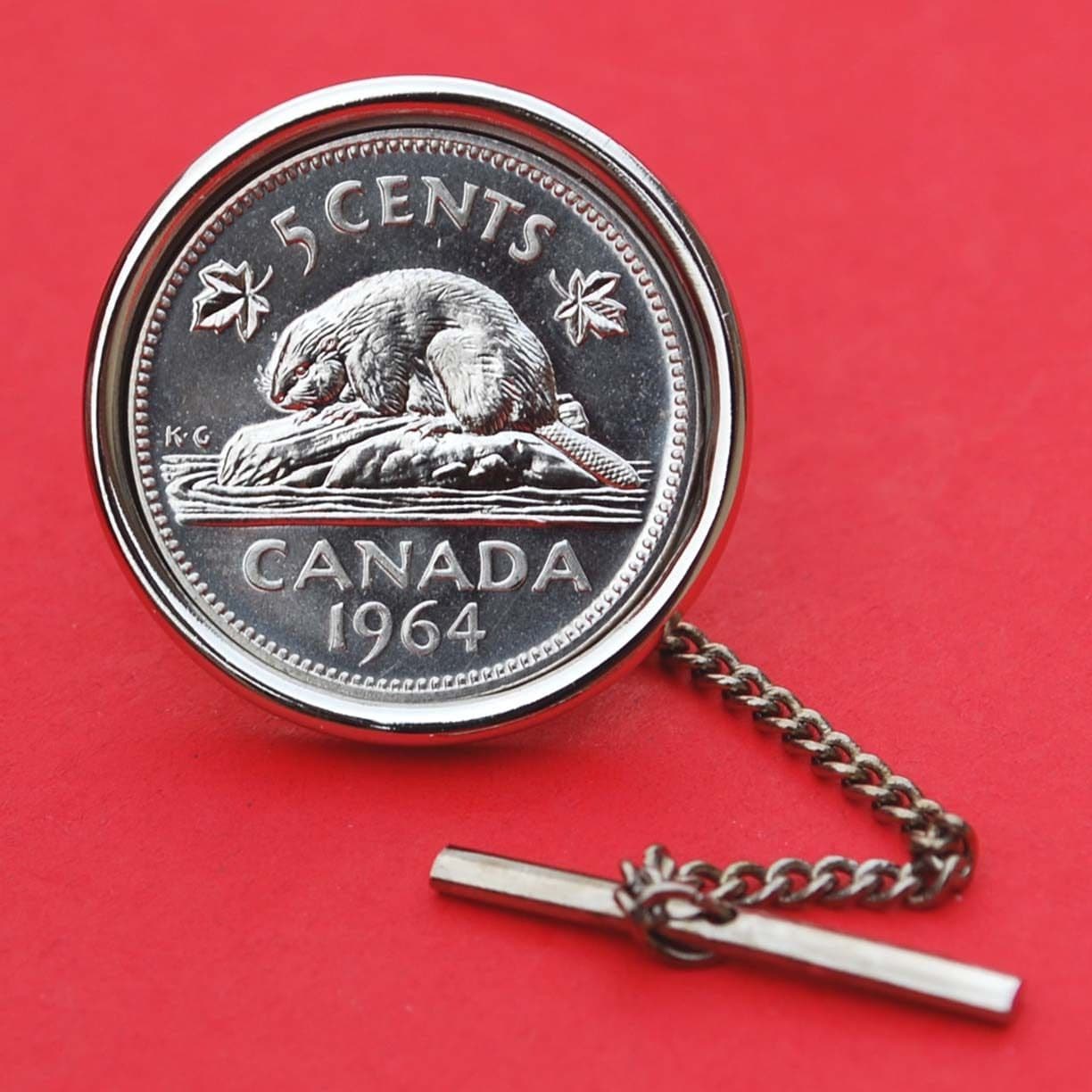Kanada 1964 Biber Auf Felsen 5 Cent Edelstein Bu Unc Welt Münze Krawatte Tack - Tierwelt Tier Kanada 1964 Biber Auf Felsen 5 Cent Edelstein Bu Unc Welt Münze Krawatte Tack - Tierwelt Tier von jt6740