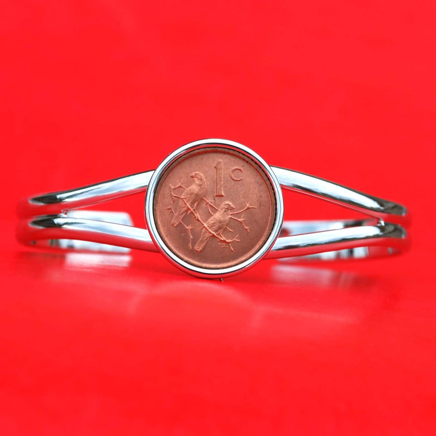 Schöne 1965 - 1982 Südafrika 1 Cent Bu Unzirkulierte Münze Silber Vergoldet Manschette Armband Neu Vogel Spatz Schöne 1965 - 1982 Südafrika 1 Cent Bu Unzirkulierte Münze Silber Vergoldet Manschette Armband Neu Vogel Spatz von jt6740