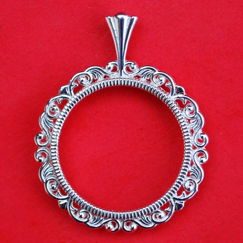 Solide 925 Sterling Silber Münze Lünette Montieren Rahmeneinstellungen Passend Für Us Dimes Und Andere Münzen Mit 18 Mm Durchmesser Solide 925 Sterling Silber Münze Lünette Montieren Rahmeneinstellungen Passend Für Us Dimes Und Andere Münzen Mit 18 Mm Durchmesser von jt6740