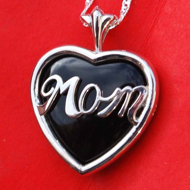 Wunderschöne Solid 925 Sterling Silber Mutter Herz Halskette Neu - Muttertag Geschenk Wunderschöne Solid 925 Sterling Silber Mutter Herz Halskette Neu - Muttertag Geschenk von jt6740