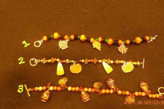 Halloween-Bettelarmband Halloween-Bettelarmband von jtanddesigns