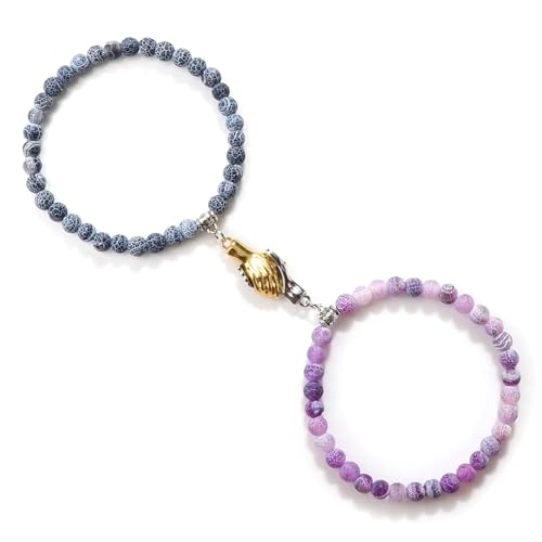 jtkhaweh Good Armband, Armband, Schmuck, Damen Und Herren Lederschmuck Magnetisches Paararmband-Set Set2 jtkhaweh Good Armband, Armband, Schmuck, Damen Und Herren Lederschmuck Magnetisches Paararmband-Set Set2 von jtkhaweh