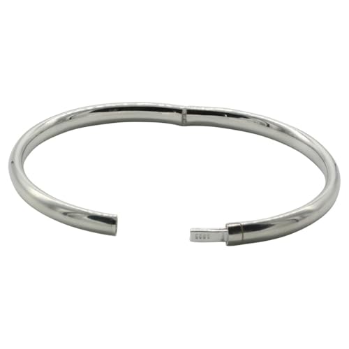 Bildschöner polierter Klapp Armreif 925er Silber von ju .q SILBER