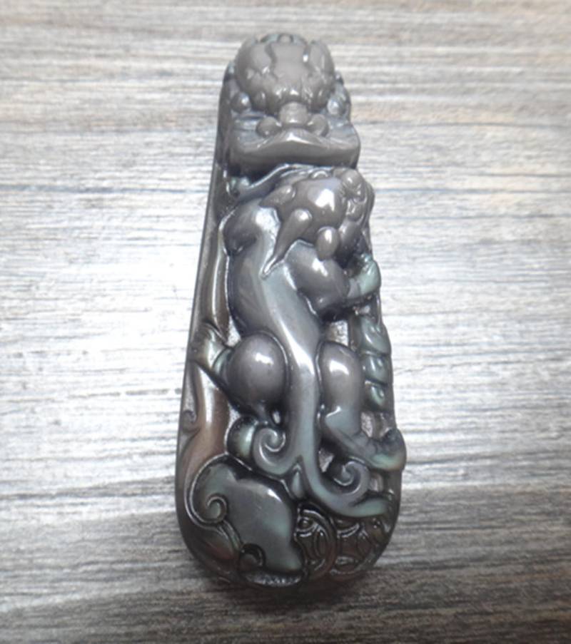 Natürlichem Eis Arten Regenbogen Auge Obsidian Amulett Anhänger Drachenkopf Pi Yao Dsc06262 Natürlichem Eis Arten Regenbogen Auge Obsidian Amulett Anhänger Drachenkopf Pi Yao Dsc06262 von juat
