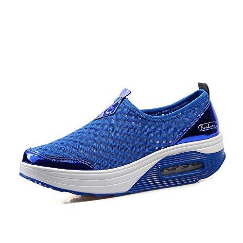 Damen Sportschuhe Sneaker Turnschuhe Laufschuhe mit Keilabsatz Bequeme Mesh Schnürhalbschuhe Badeschuhe Casual Strandschuhe Luftkissen Outdoorschuhe Fitnessschuhe Pumps Damen Sportschuhe Sneaker Turnschuhe Laufschuhe mit Keilabsatz Bequeme Mesh Schnürhalbschuhe Badeschuhe Casual Strandschuhe Luftkissen Outdoorschuhe Fitnessschuhe Pumps von jukka