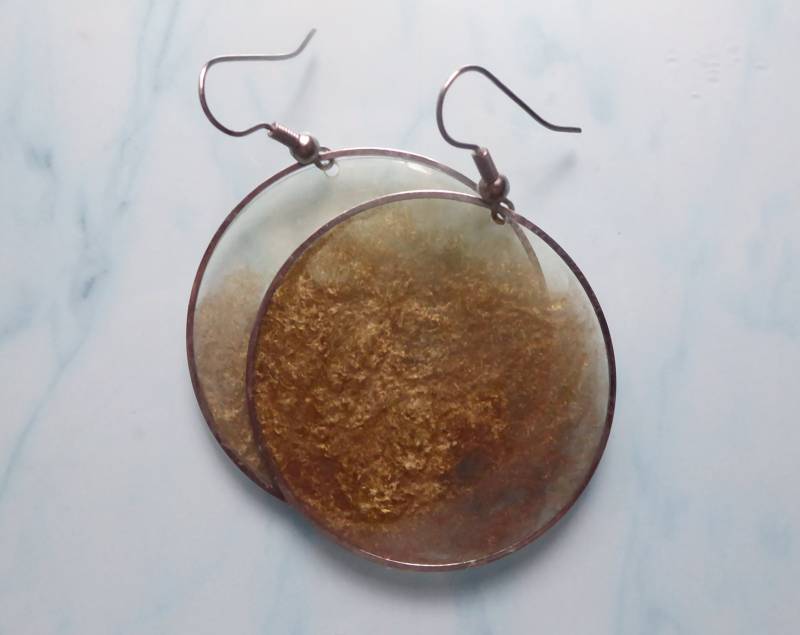 Einzigartige Klare Art Ohrringe Für Damen von julialinjewelry